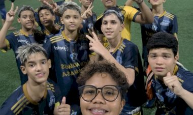 Atletas do Pelci garantem vaga na final do Campeonato Amazonense de Futebol 7 Sub-14