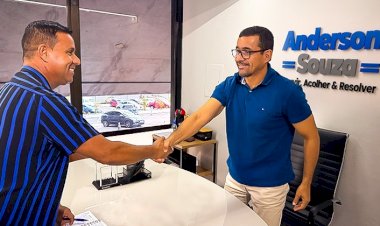 Anderson Souza sela aliança com Daniel Vasconcellos para reforçar trabalho social em Anamã