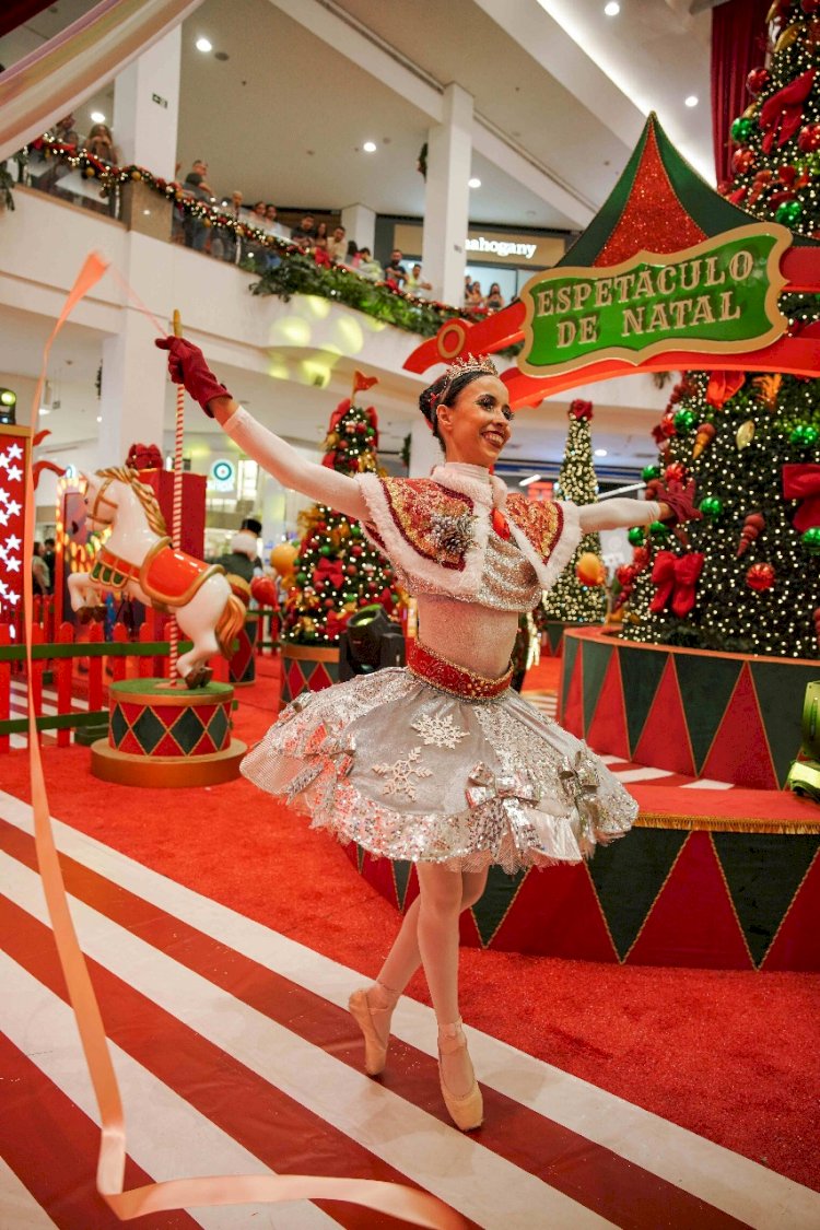 Amazonas Shopping apresenta o espetáculo “O Fabuloso Circo de Natal”, com magia, música e personagens encantadores