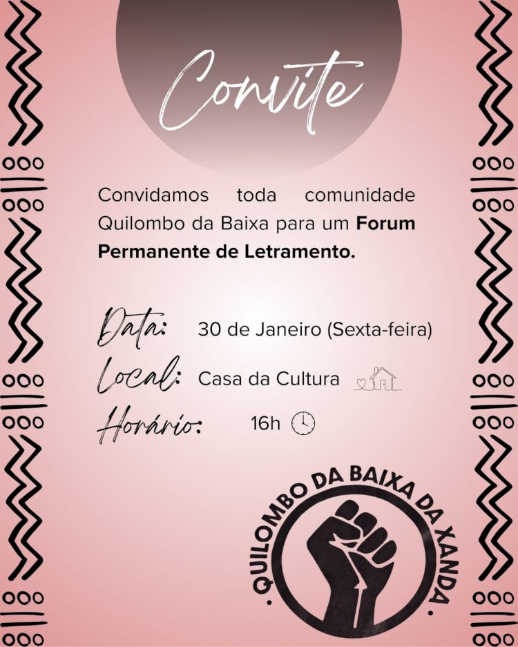 Boi Garantido apoia realização do Fórum Permanente de Letramento Quilombola da Baixa da Xanda