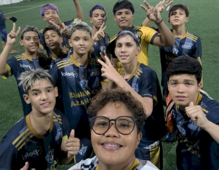 Atletas do Pelci garantem vaga na final do Campeonato Amazonense de Futebol 7 Sub-14