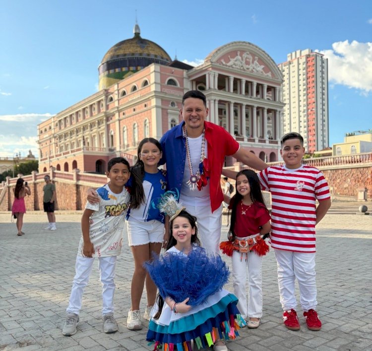 Família, cultura e boi-bumbá marcam estreia do Toada Kids no Largo de São Sebastião