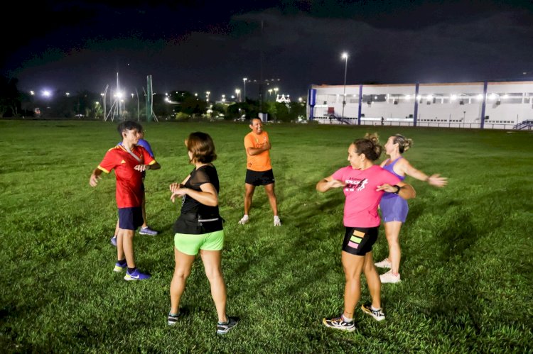 Governo do Amazonas realiza aula inaugural da corrida na Vila Olímpica de Manaus