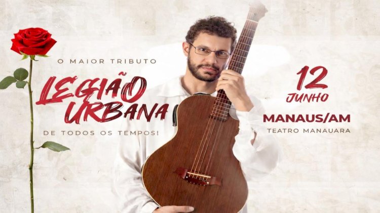 Tributo à Legião Urbana em Manaus promete noite de emoção no Teatro Manauara