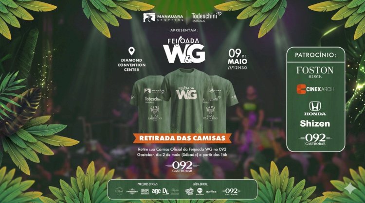Feijoada WG entra na reta final e promete edição histórica em Manaus