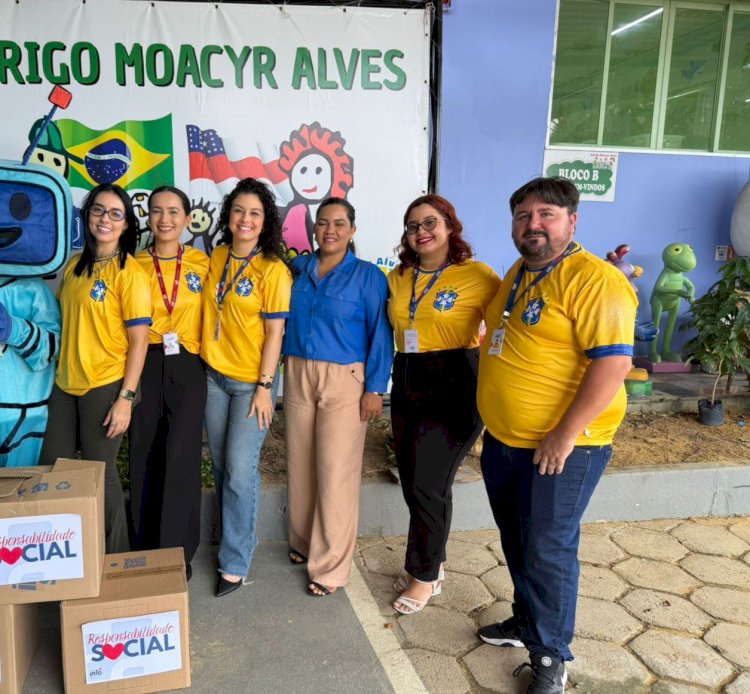 Grupo Info entrega mais de 300 kits de higiene para o Abrigo Moacyr Alves