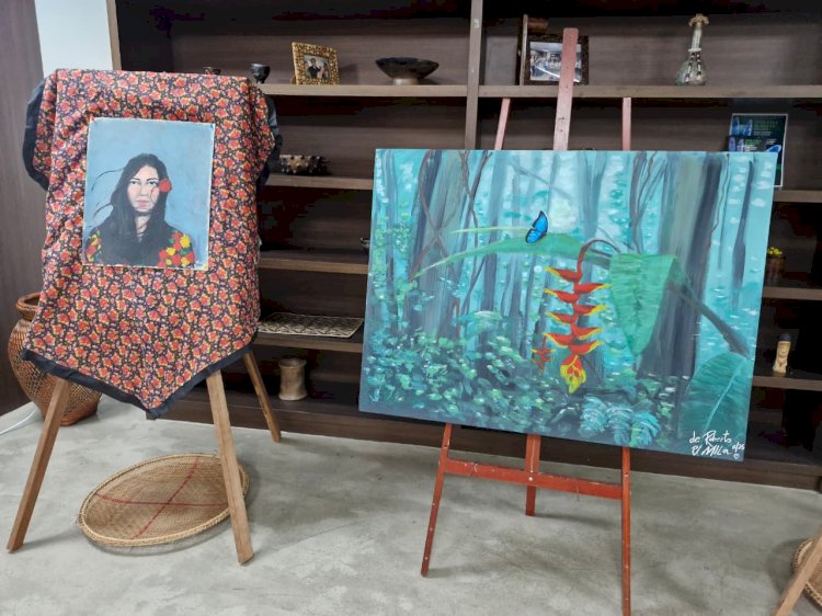 Exposição “Fragmentos da Terra” une arte, educação e consciência ambiental no Manauara Shopping