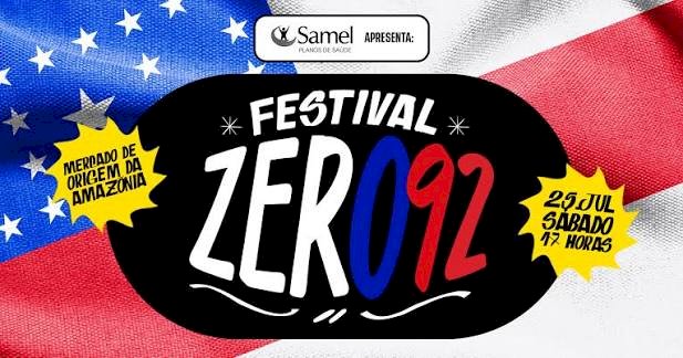 Festival Zero 92 reúne grandes nomes da música amazonense em programação gratuita no Centro de Manaus