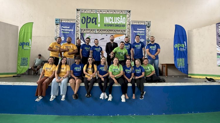 OPA! Festival Paralímpico leva esporte e inclusão para comunidades de Manaus